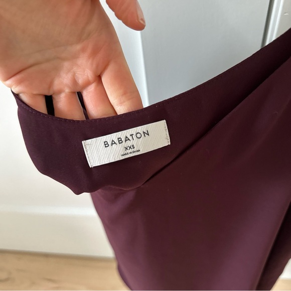 BABATON Aritzia Burgundy Tank - Picture 2 of 2